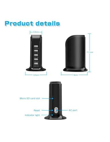 Station charge Secteur USB Caméra...