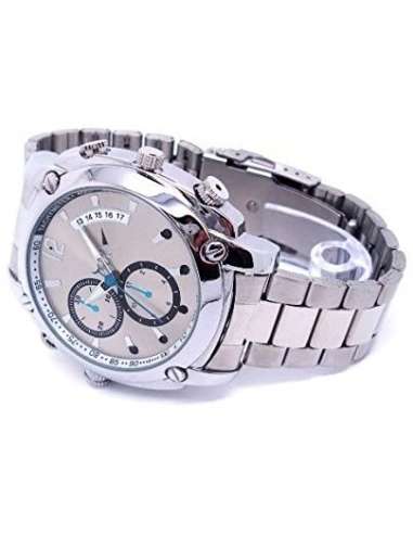 Montre caméra espion FULL HD acier 8Go