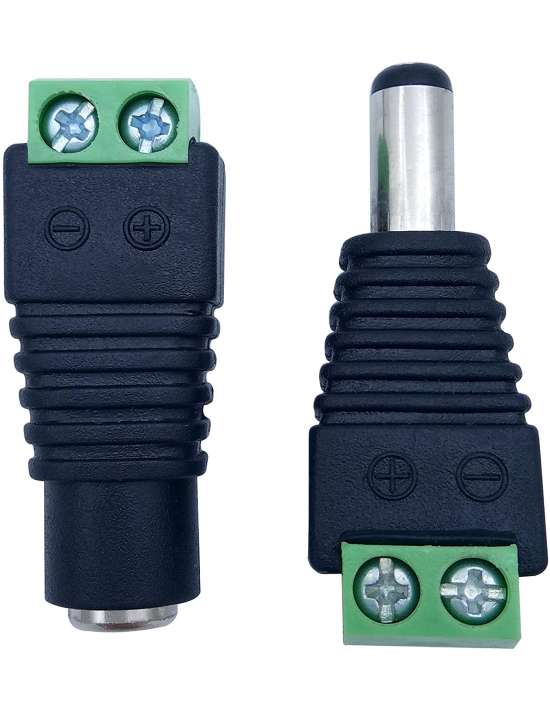 Paire de balun DC 12V mâle/femelle